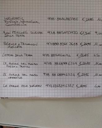 libri scuola superiore di agraria 