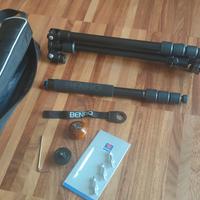 treppiede Benro + piastra + gift 