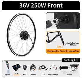 kit motore bici elettrica