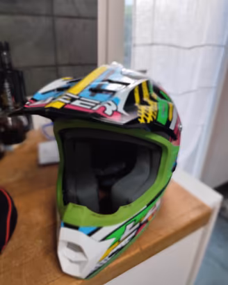 casco da cross 