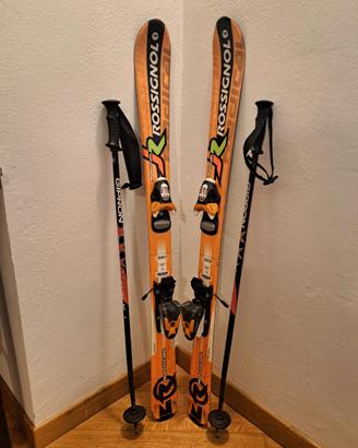 Sci Rossignol Junior Radical con bacchette