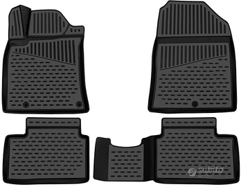 Tappetini Auto in Gomma 3D Element per Peugeot 300