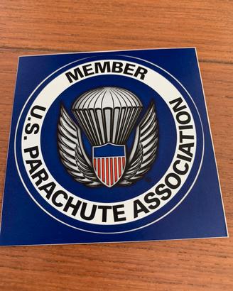 adesivo Parachute Association Member