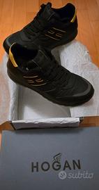 Hogan Sneaker Nero e Gialle 7 1/2 -  usate 5 volte