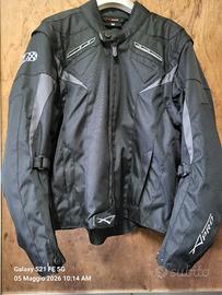 Giubbino moto A-Pro Touring Sport Ace Black