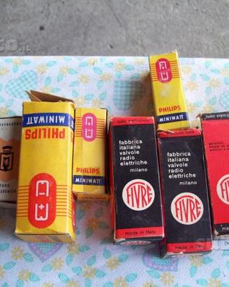 Valvole per radio antiche