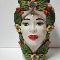 Teste di moro h 32 Caltagirone