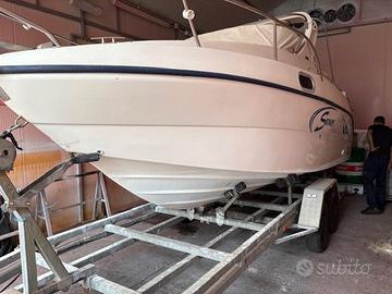 SAVER MANTA 620 CON MOTORE E RIMORCHIO