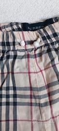Short neonato Burberry original 6 mesi  come nuovi