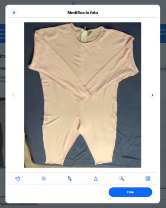 Tutone Pigiama Rosa Taglia M Nuovo