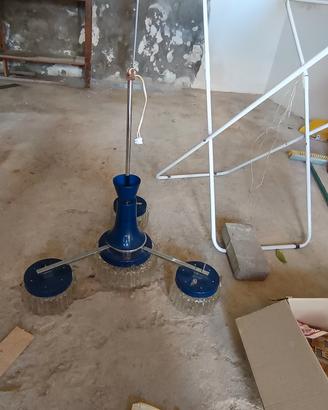 lampadario vintage anni 70