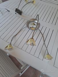 applique fiori gialli ceramica 