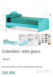 2 Letti singoli Colombini + 2 Reti con doghe