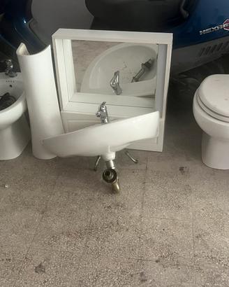 Bagno completo vaso bide mobile bagno lavandino