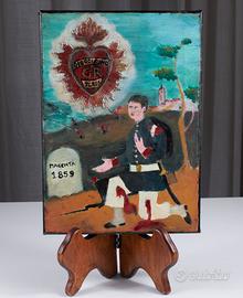 Ex voto dipinto battaglia di Magenta 1859