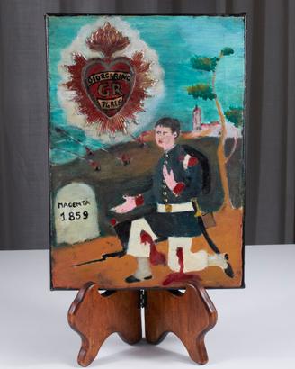 Ex voto dipinto battaglia di Magenta 1859