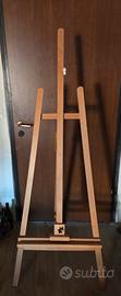 cavalletto a lira in legno