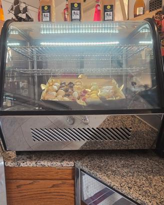 vetrina frigo da banco