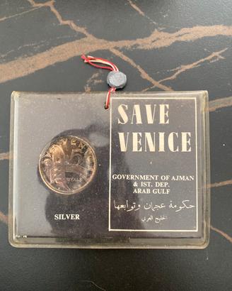 Moneta Argento Save Venice