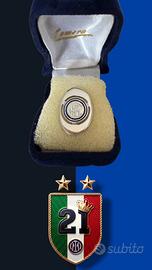 Spillina da collezione FC Inter argento 925/1000
