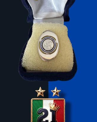 Spillina da collezione FC Inter argento 925/1000