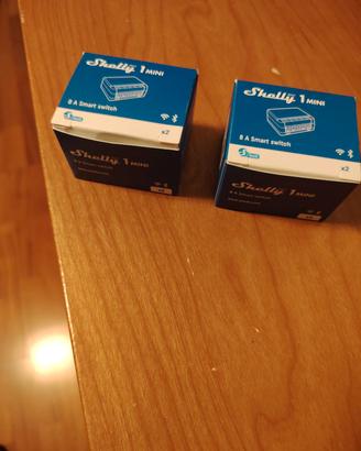 Shelly 1 mini gen 3  4 pz  nuovi mai usati 
