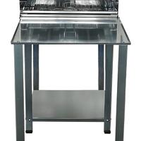 BARBECUE IN ACCIAIO INOX BIG SQUALO 2 FUOCHI