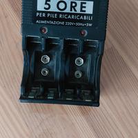 caricabatterie per pile ricaricabili