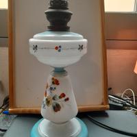 Lampada antica opaline