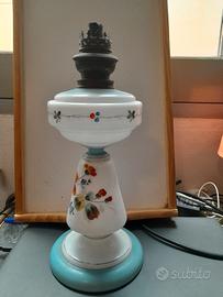 Lampada antica opaline