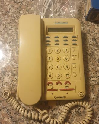 Telefono da Tavolo Fisso Brondi Tastiera Vintage.
