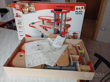 Pista macchinine legno "Parking Garage 6227"