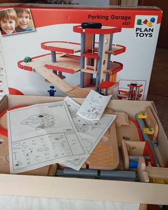 Pista macchinine legno "Parking Garage 6227"