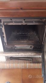 Camino a legna NORDICA ventilato 60 x 50 cm