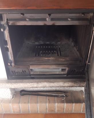 Camino a legna NORDICA ventilato 60 x 50 cm