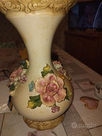 vaso vintage di Capodimonte 