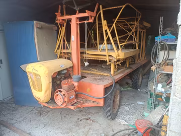 carro raccolta a benzina- funzionante