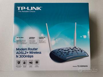 TP-Link TD-W8960N Modem Router Wireless N 300mbps