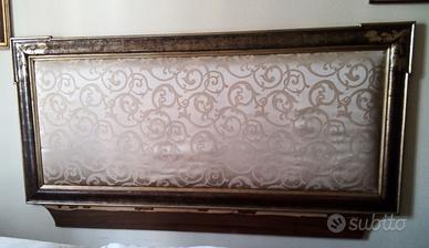 Testata letto matrimoniale + specchio antichi