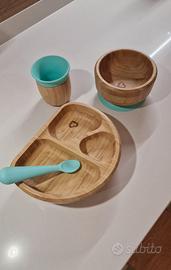 Ciotola - Piatto - Tazza Munchkin Bambou