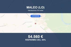 Immobile in asta di 350 m² a Maleo