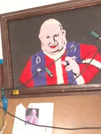 quadri  fatti con lana