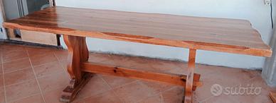 TAVOLO e 6 SEDIE in legno