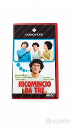 VHS  n. 8 video cassette TROISI  originali 
