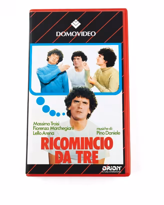 VHS  n. 8 video cassette TROISI  originali 