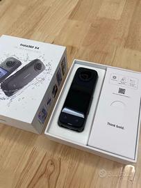 Insta360 X4 8K usata poco, tenuta bene, camera 360