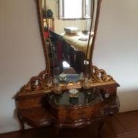 Camera da letto in radica anni 50