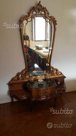 Camera da letto in radica anni 50