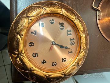 Orologio in rame