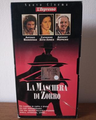 La Maschera di Zorro - Videocassetta VHS Film